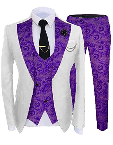 Setwell Slim Fit Tuxedo Suit for Men