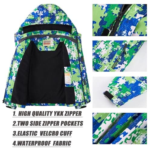 Kids Ski Suits - Waterproof, Windproof Winter Gear for Boys and Girls