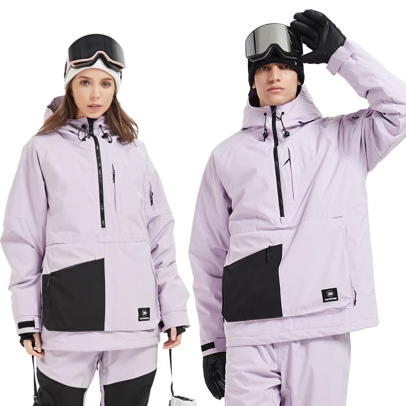 SNOWVERB Insulated Waterproof Snowboarding Jacket with Hood