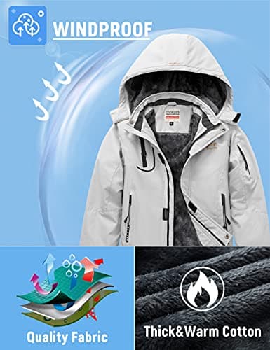 Boys' Waterproof Ski Jacket