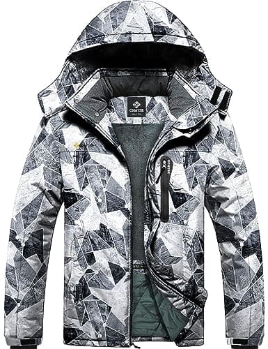 Streamlined Men's Waterproof Ski Jacket