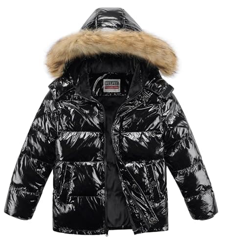 Boys' Winter Coats: Waterproof Puffer Jackets with Fleece Lining