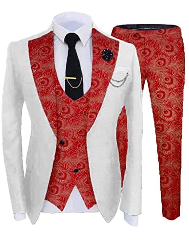 Setwell Slim Fit Tuxedo Suit for Men