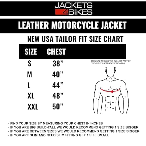 Men's Armor High Visibility Shadow Motorcycle Jacket - Distressed Black Leather