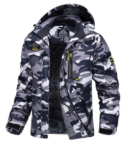 MAGCOMSEN Women's Waterproof Insulated Snow Jacket