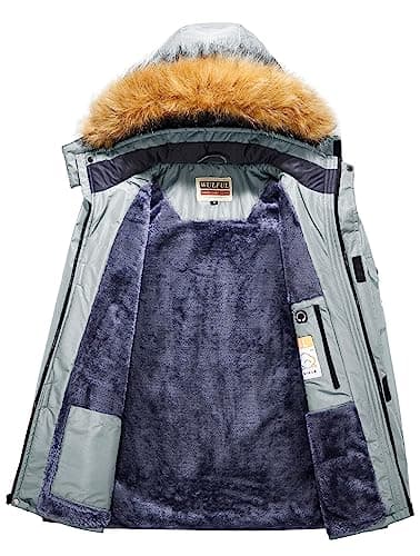 Men's Waterproof Ski Jacket for Winter