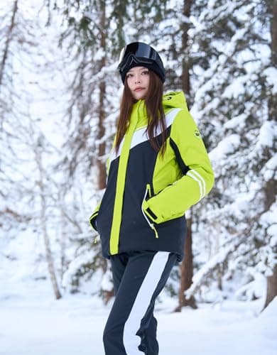High-Experience Women's Slim Fit Snowboard Jacket Windproof & Waterproof