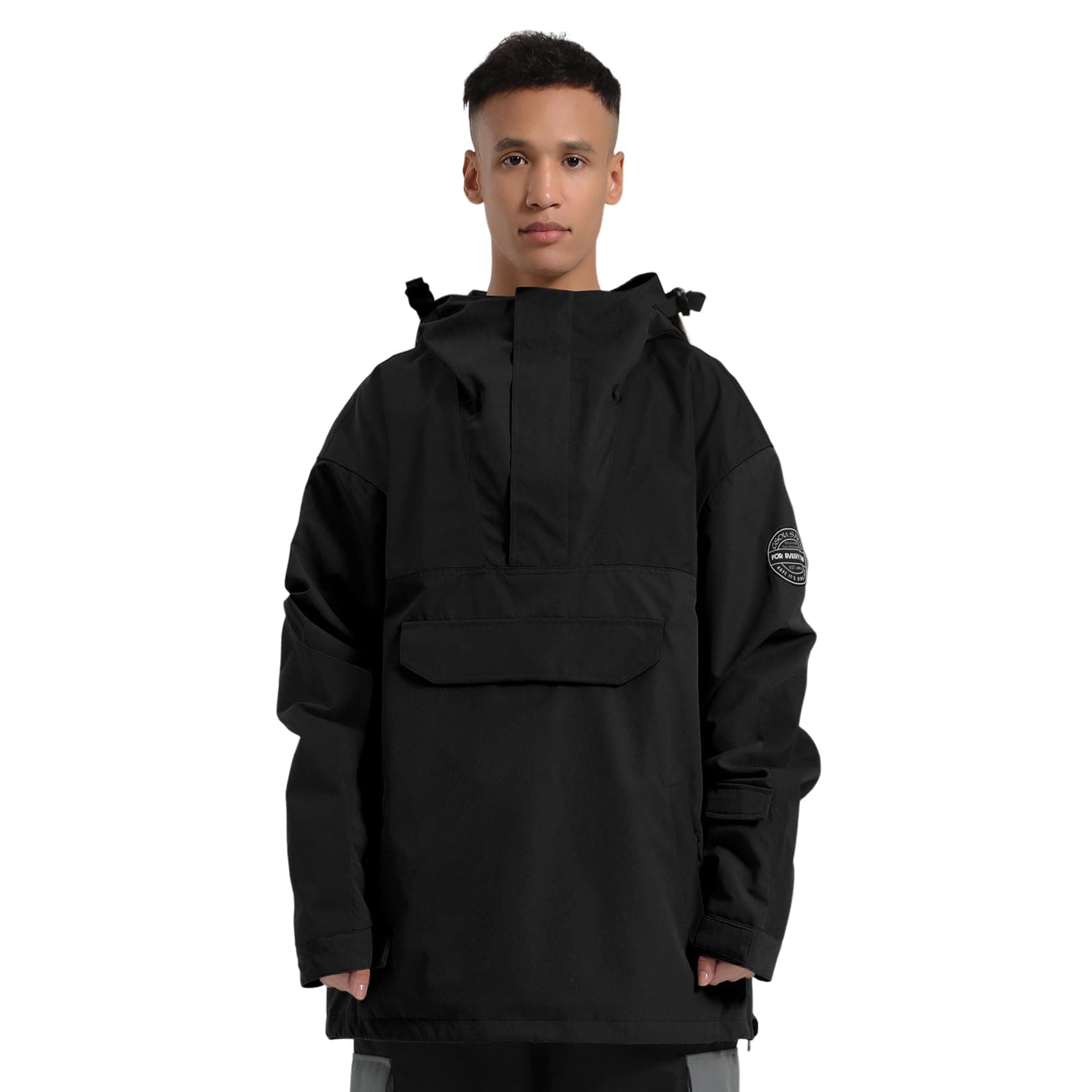 GSOU Men's Warm Snowboard Jacket - Waterproof Winter Snow Coat