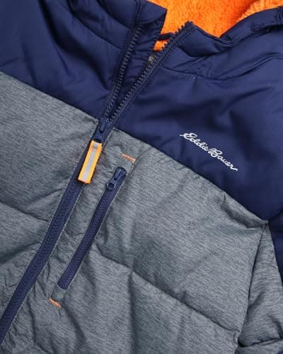 Eddie Bauer Boys' Heavyweight Quilted Down Winter Jacket - XS-XL
