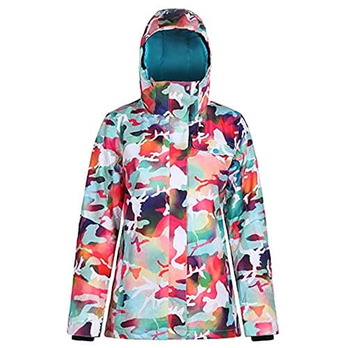 IMPHUT Women's Warm Waterproof Ski Jacket for Winter Snowboarding