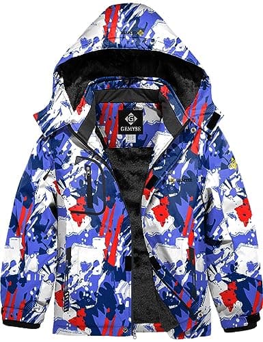 Waterproof Winter Ski Jacket for Boys