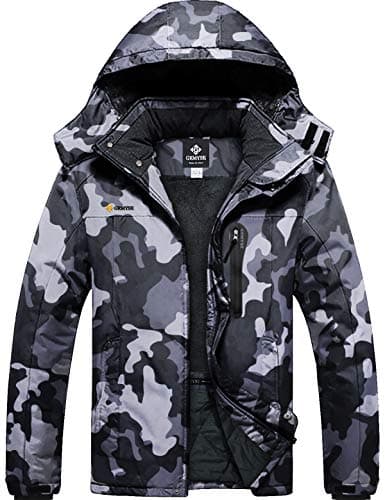 Streamlined Men's Waterproof Ski Jacket