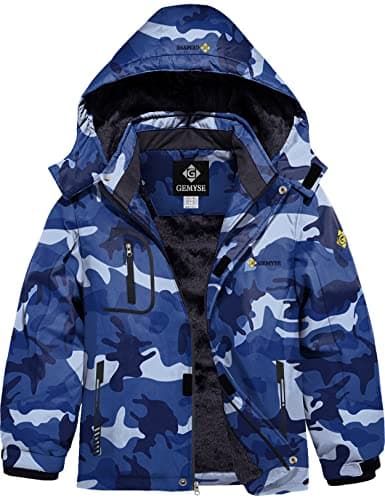Waterproof Winter Ski Jacket for Boys