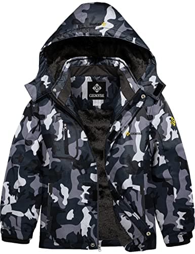 Waterproof Winter Ski Jacket for Boys