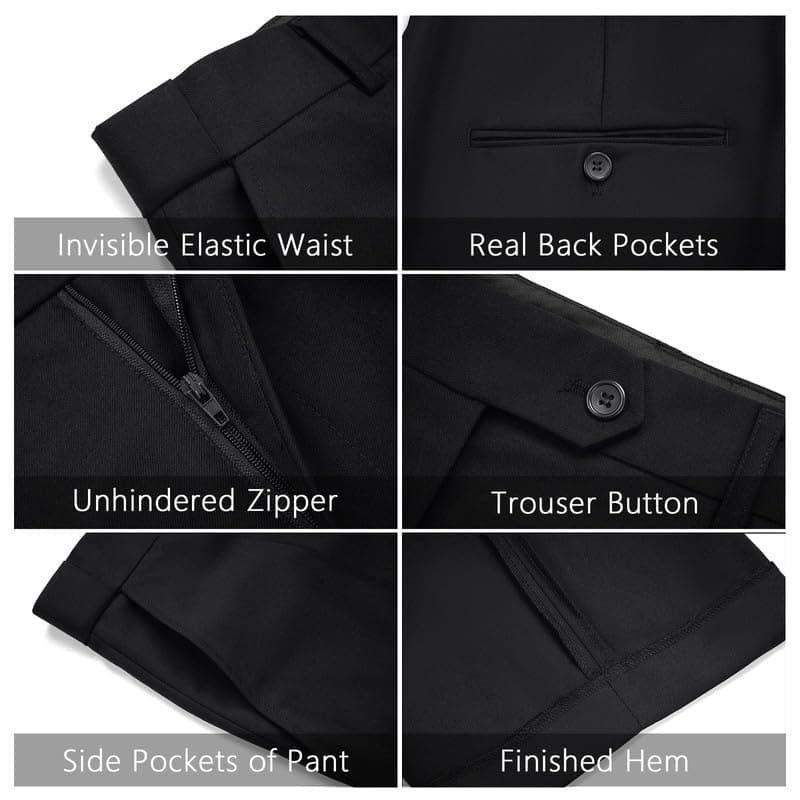 MAGE MALE Slim Fit 2 Piece Wedding Prom Tuxedo Suit with Notch Lapel