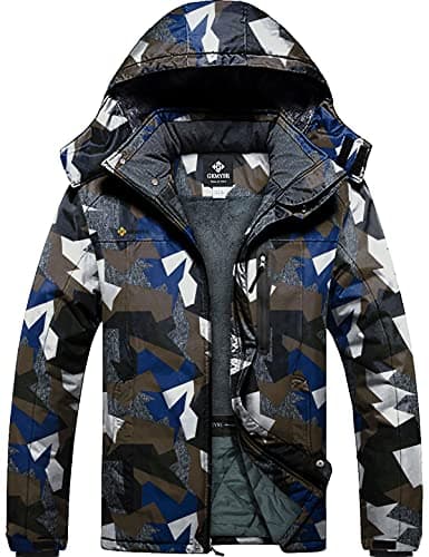 Streamlined Men's Waterproof Ski Jacket