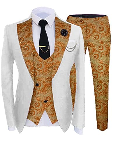 Setwell Slim Fit Tuxedo Suit for Men