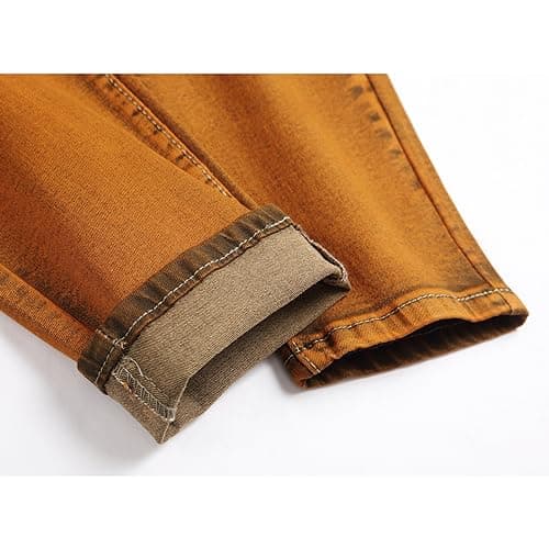 Men's Slim Fit Stretch Jean Blue Or Black Comfortable Soft Ripped Pants Demin
