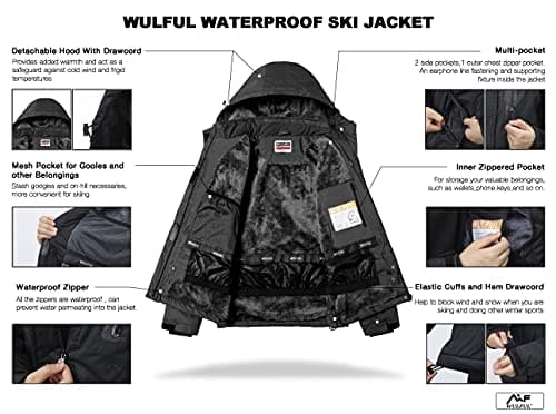 Women's Waterproof Snow Ski Jacket
