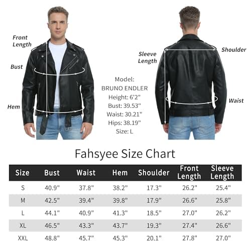 Stylish Fahsyee Leather Bomber Jacket for Men