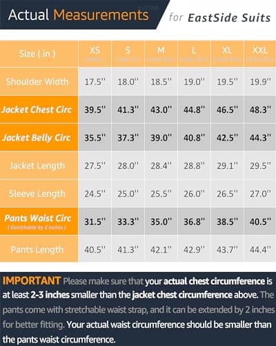 EastSide Slim Fit 3-Piece Suit for Men