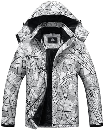 Women's Ski Jacket for Hiking and Travel - Waterproof and Warm