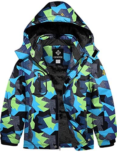 Waterproof Winter Ski Jacket for Boys