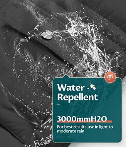 Creatmo US Boy's Winter Water Resistant Hooded Puffer Jacket