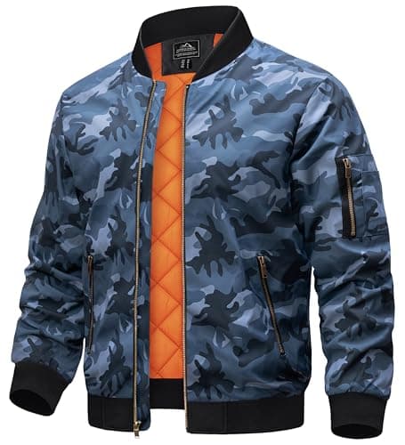 Refined Title: TACVASEN Men's Bomber Jackets - Warm Windbreaker Coats