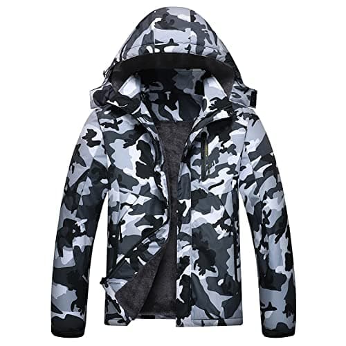 Men's Waterproof Ski Jacket for Winter Snowboarding
