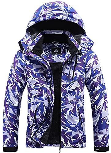 Women's Waterproof Winter Ski Jacket for Hiking and Snowboarding