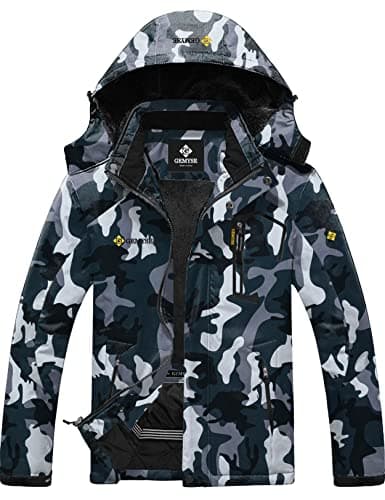 GEMYSE Men's Waterproof Ski Jacket