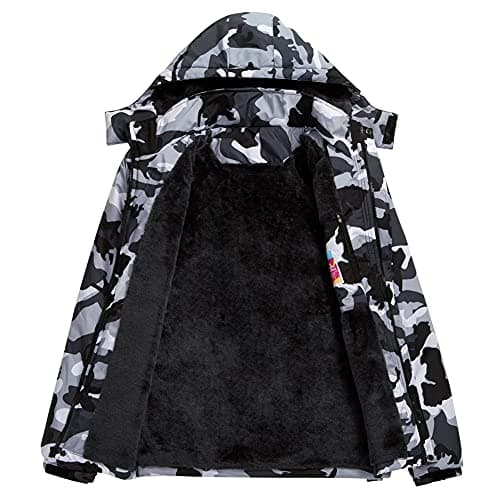 Jingangjin Men's Mountain Waterproof Ski Jacket