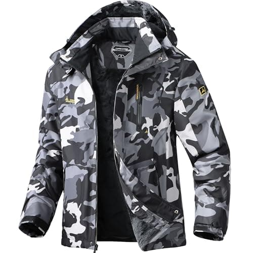 V.A.TOR 189 Men's Waterproof Windproof Thermal Ski Snowboard Jacket with Hood
