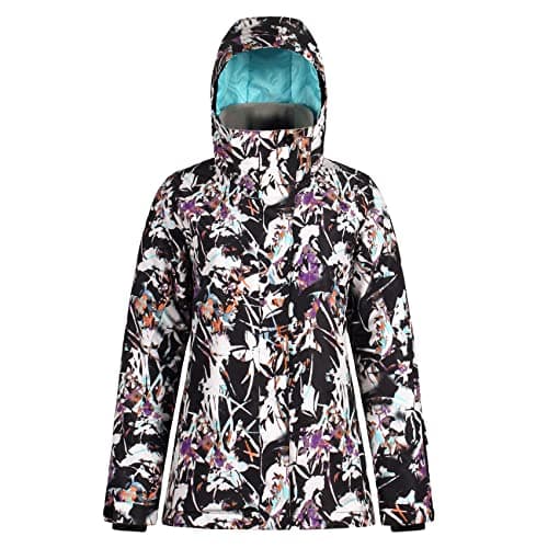 IMPHUT Women's Warm Waterproof Ski Jacket for Winter Snowboarding