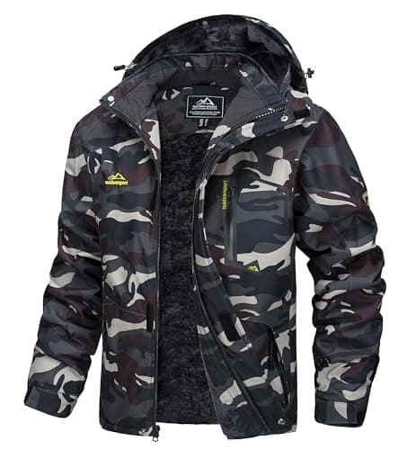 Men's Winter Parka Raincoat