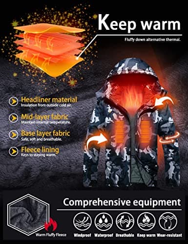 Streamlined Men's Waterproof Ski Jacket