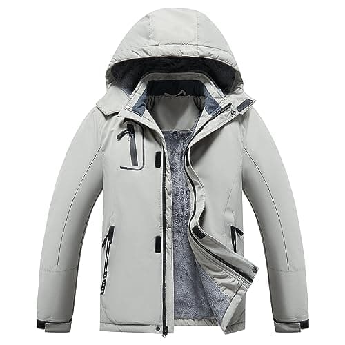 Dr.Cyril Kids' Waterproof Fleece Lined Ski Jacket