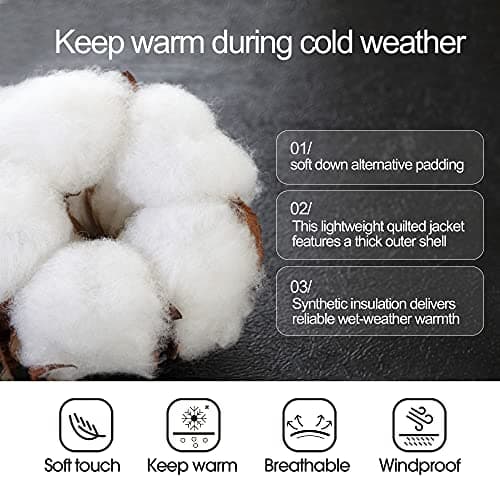 Chrisuno Women's Winter Warm Puffer Jacket with Faux Fur Hood