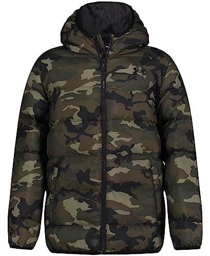 Under Armour Boys' Puffer Jacket, Water-Repellent, Zip Up
