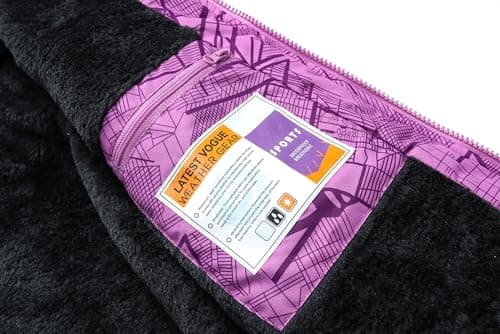 Women's Ski Jacket for Hiking and Travel - Waterproof and Warm