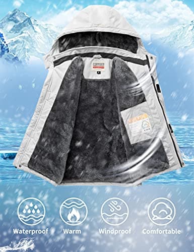 Boys' Waterproof Ski Jacket