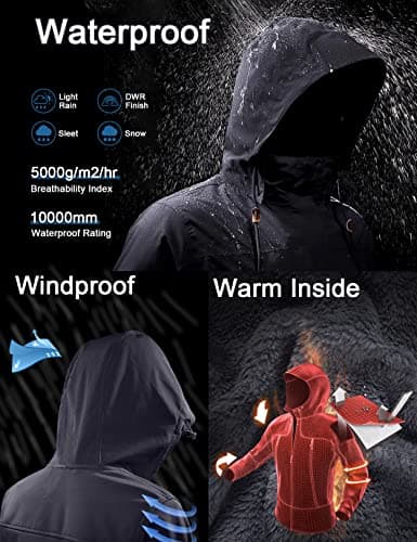 Streamlined Men's Waterproof Ski Jacket