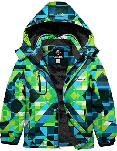 Waterproof Winter Ski Jacket for Boys