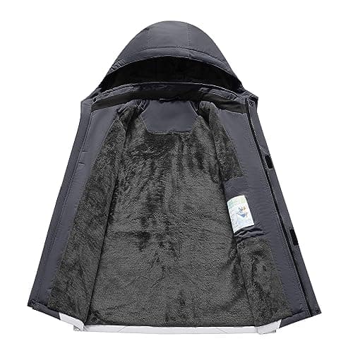 Dr.Cyril Kids' Waterproof Fleece Lined Ski Jacket