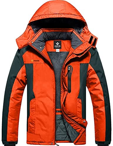 Streamlined Men's Waterproof Ski Jacket