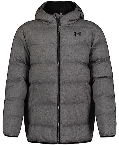 Under Armour Boys' Puffer Jacket, Water-Repellent, Zip Up