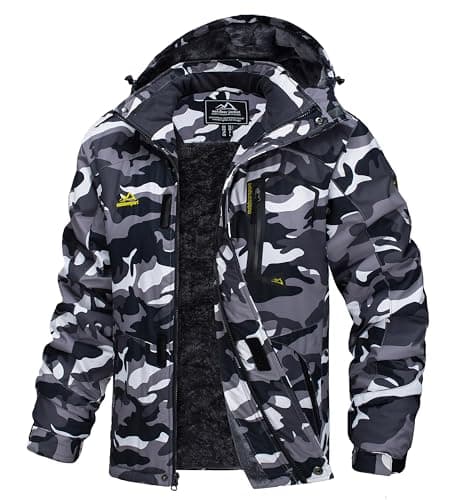 Men's Winter Parka Raincoat