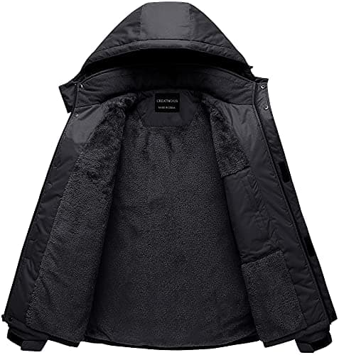 Men's CREATMO US Mountain Waterproof Ski Jacket Winter Snowboarding Coat