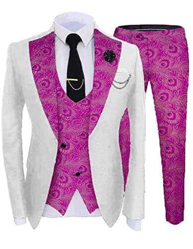 Setwell Slim Fit Tuxedo Suit for Men